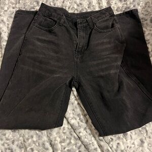 Classic Black Denim Jeans